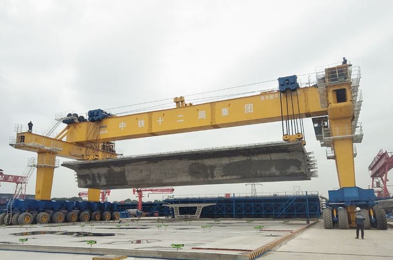 ME250+250T高鐵提梁機租賃廠家告訴你，這樣做可避開裝卸時的麻煩